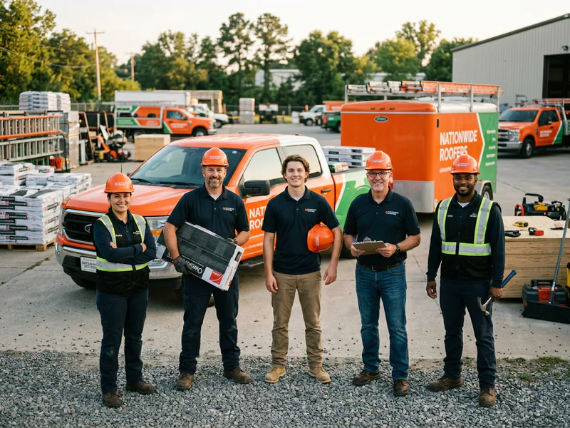 Natiowide Roofers - roof installation in Muscle Shoals near me